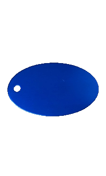 Blue Oval Disc 2"